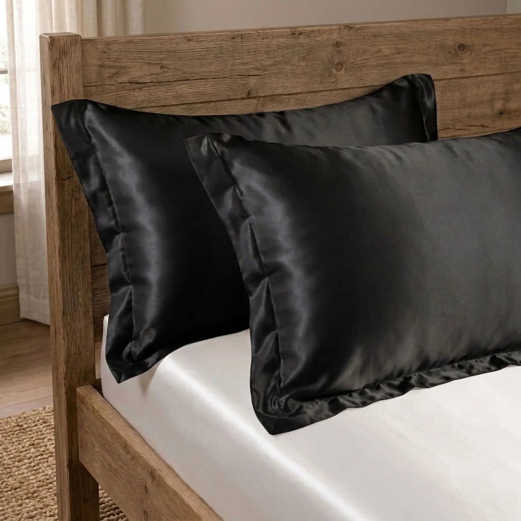 Satin Pillowcases | Smooth & Hair-Friendly | Set of 2