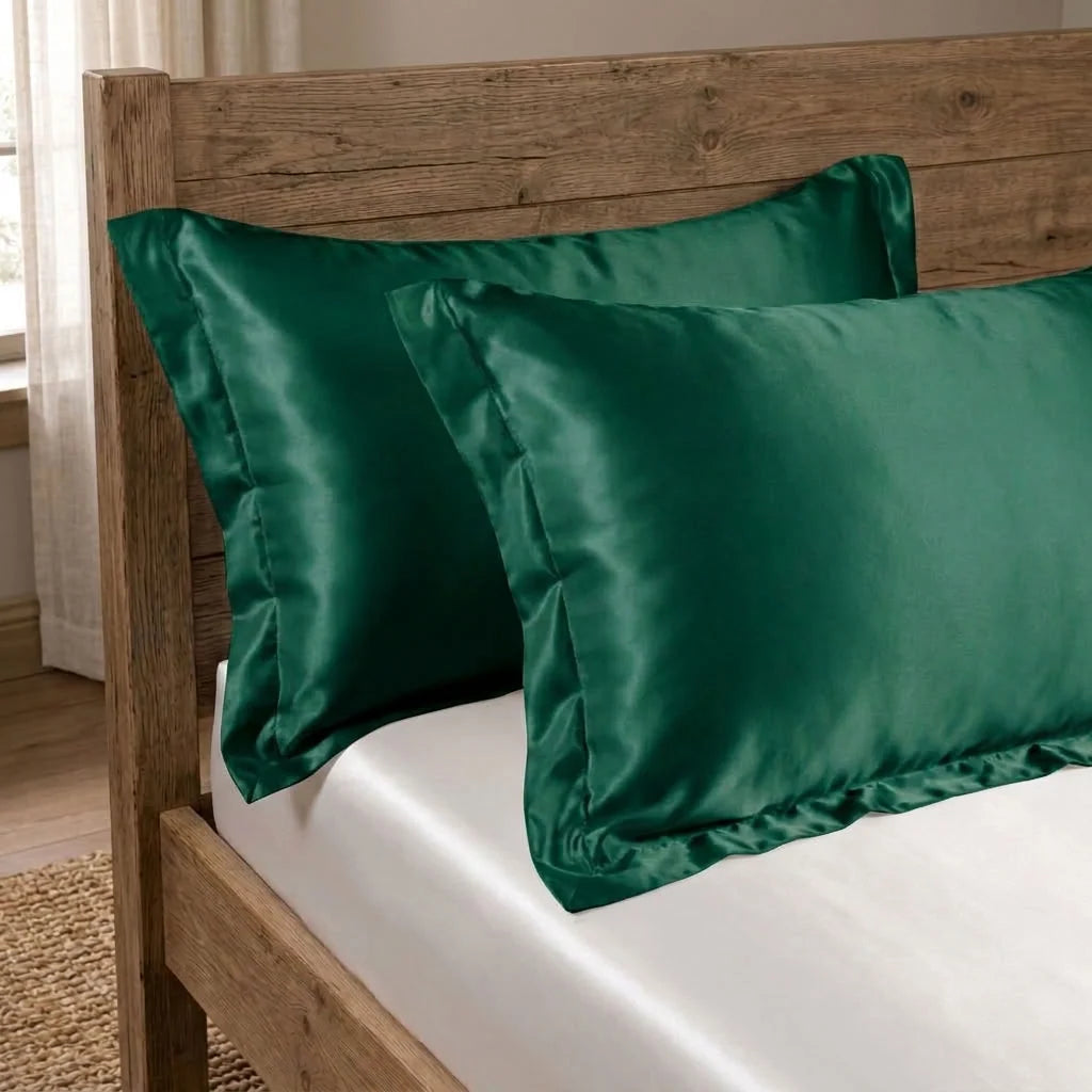 Satin Pillowcases | Smooth & Hair-Friendly | Set of 2