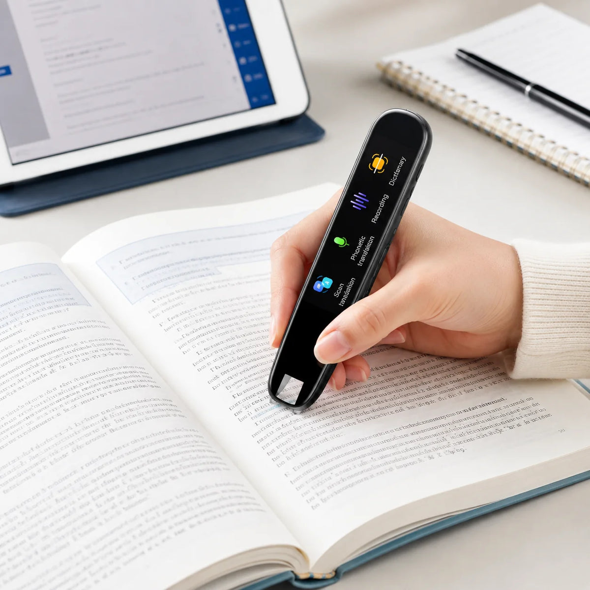 Scanning Pen | Offline OCR & Translation
