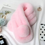 Scarf | Plush Faux Fur & Loop-Through Design