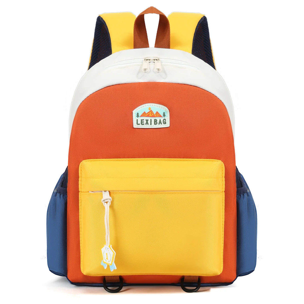 School Backpack | Colorful Multi-Compartment, Water-Resistant & Padded Straps