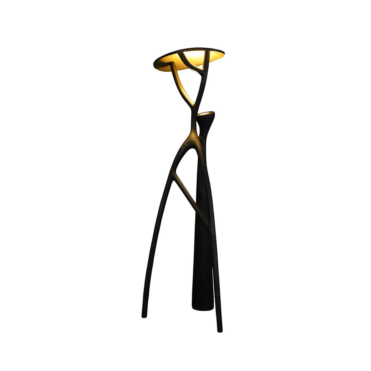 Sculptural Floor Lamp | Integrated LED & Fiberglass Body