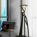 Sculptural Floor Lamp | Integrated LED & Fiberglass Body