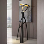 Sculptural Floor Lamp | Integrated LED & Fiberglass Body