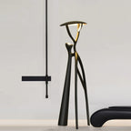Sculptural Floor Lamp | Integrated LED & Fiberglass Body