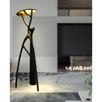 Sculptural Floor Lamp | Integrated LED & Fiberglass Body