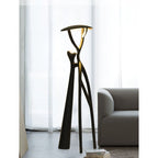 Sculptural Floor Lamp | Integrated LED & Fiberglass Body