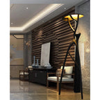 Sculptural Floor Lamp | Integrated LED & Fiberglass Body
