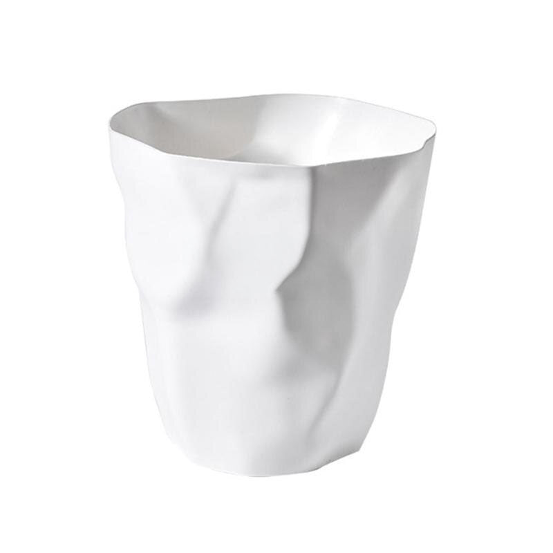 Waste Bin | Nordic Irregular Sculptural Shape | 26 x 27 cm