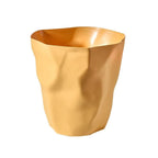 Waste Bin | Nordic Irregular Sculptural Shape | 26 x 27 cm