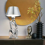 Sculpture Table Lamp | Cordless & Rechargeable Sculptural Base