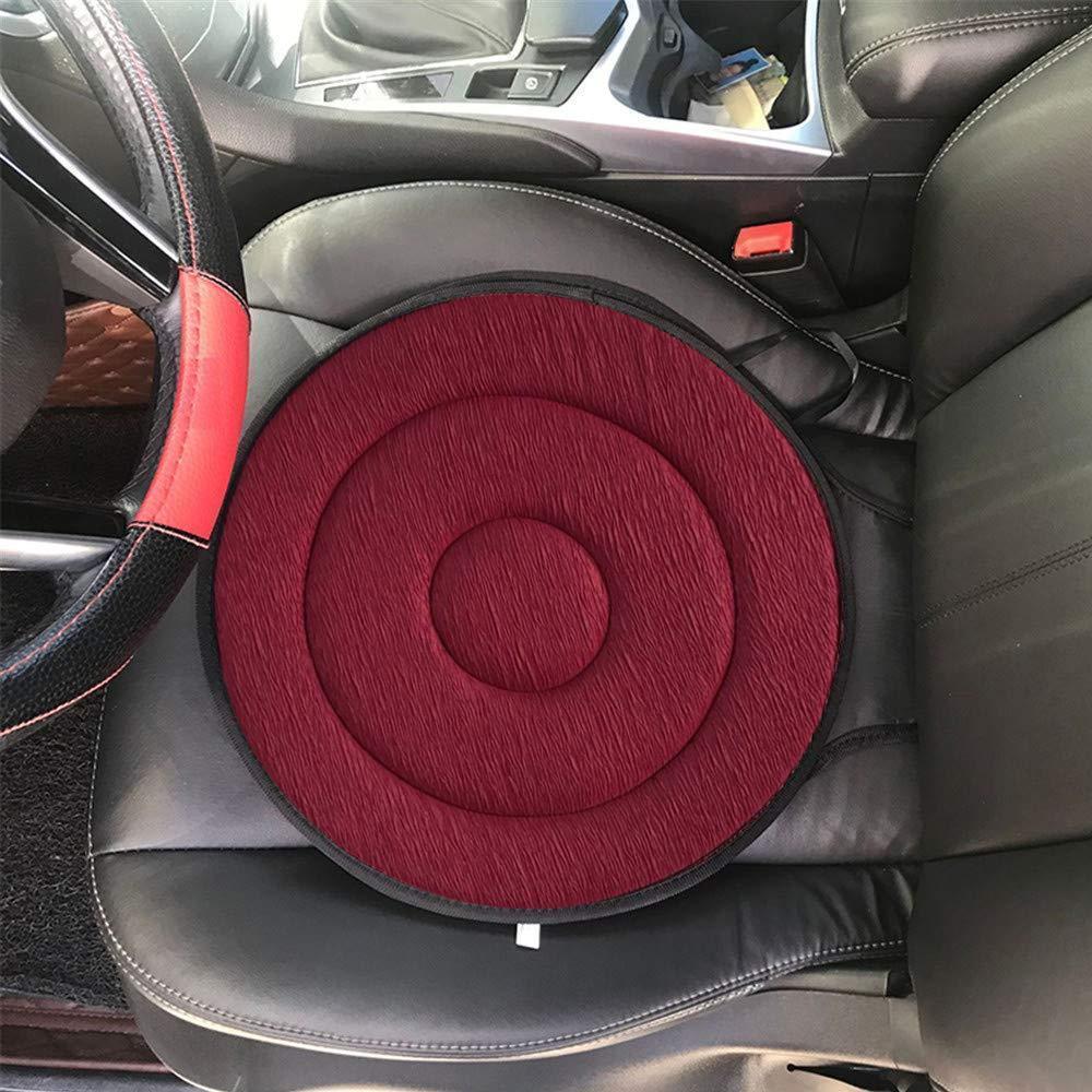 Seat Cushion | 360° Swivel & Memory Foam | Non-Slip Base