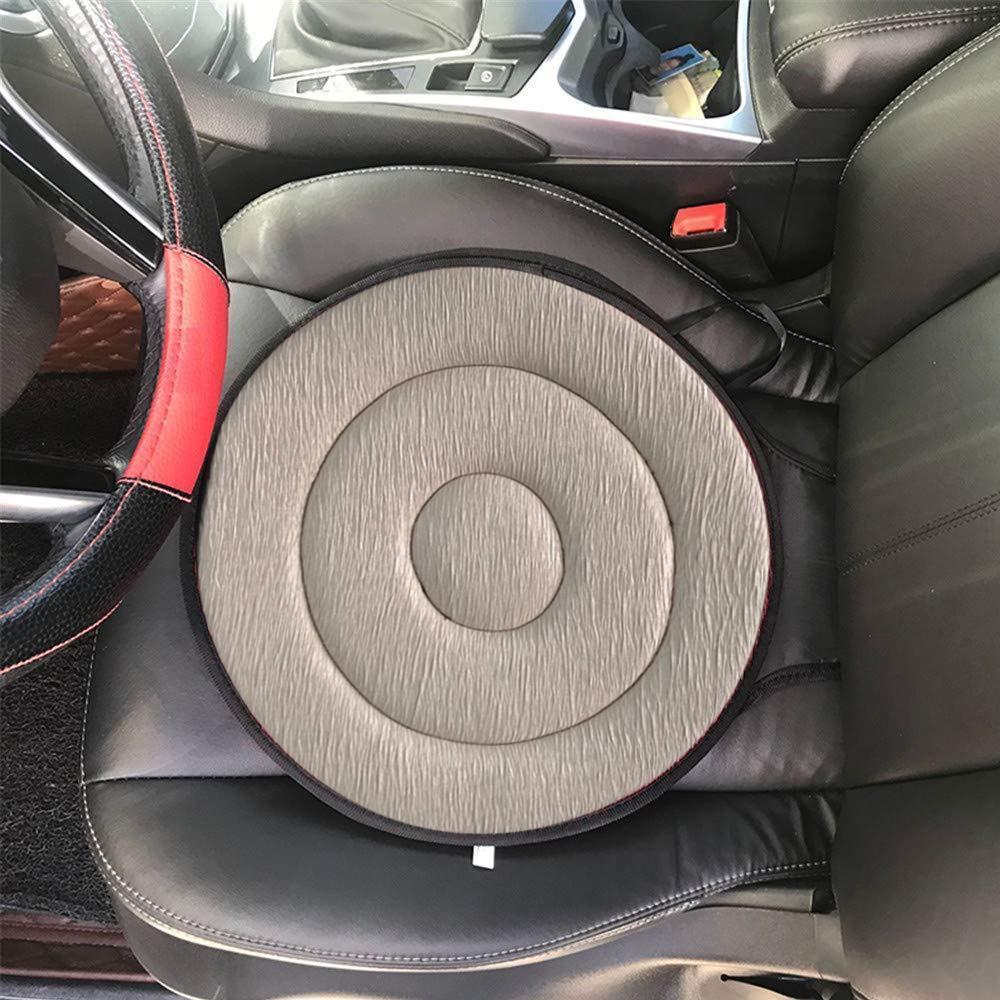 Seat Cushion | 360° Swivel & Memory Foam | Non-Slip Base