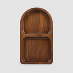 Sectioned Tray | Solid Acacia Wood & Two Compartments | Two Sizes