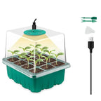 Seed Starter Tray | Full-Spectrum Grow Light | Raised Dome