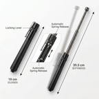 Self-Defense Stick | Automatic Spring Extension | 39.5 cm Reach