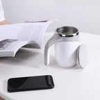 Self Stirring Mug | Automatic Magnetic Stirrer & Stainless Steel Liner