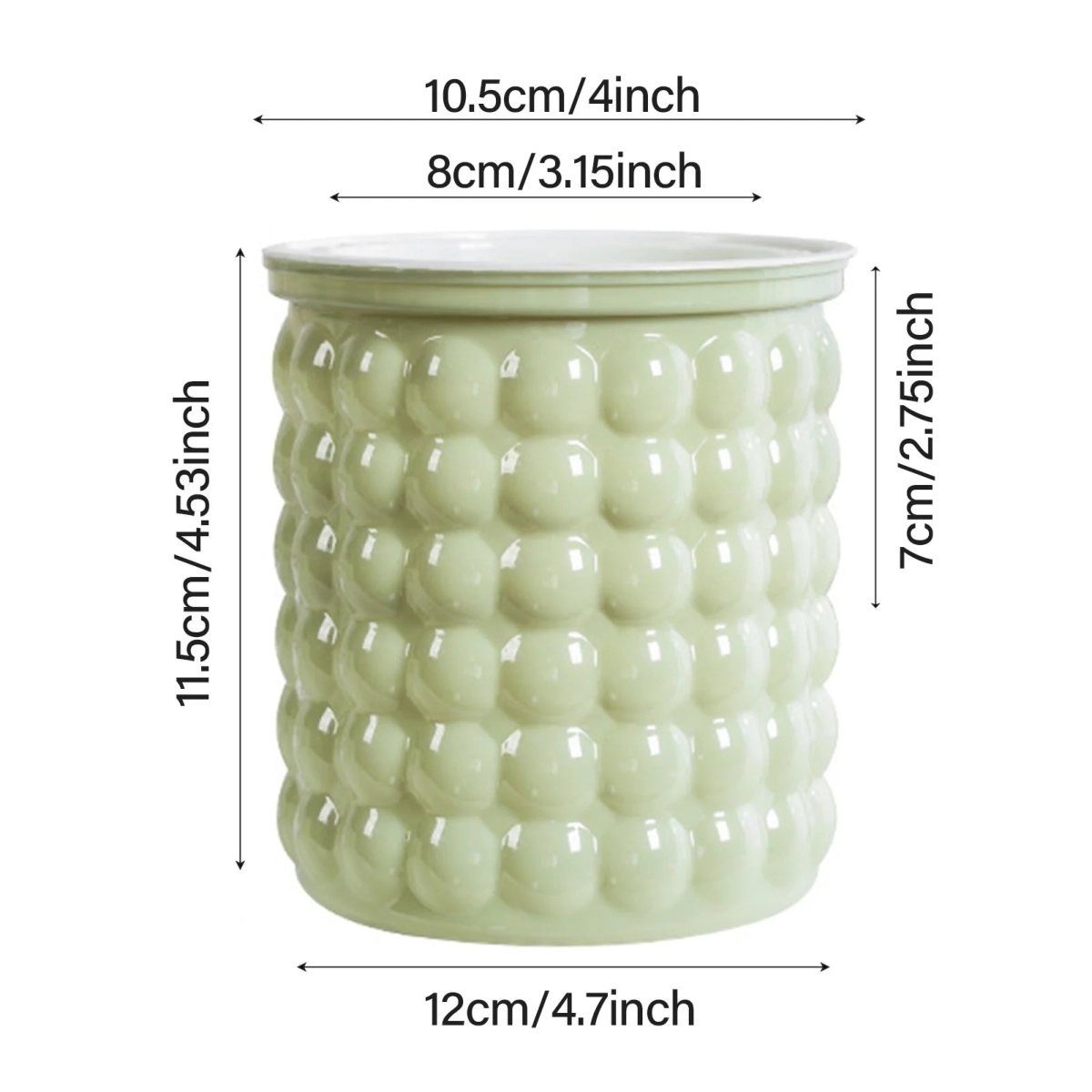 Hydroponic Flower Pot | Self-Watering System | 12 cm