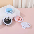 Selfie Ring Light | Clip-On Adjustable Brightness & Rechargeable