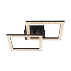 Semi-Flush Ceiling Light | Integrated LED, Warm 3000K & Diamond-Style Diffuser