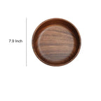 Serving Bowl | Solid Walnut & Polished Food-Grade Finish