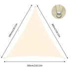 Shade Sail | Waterproof & UV-Resistant | Triangular