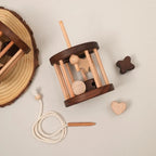 Shape Puzzle | Natural Solid Wood & Paint-Free | From 12 Months