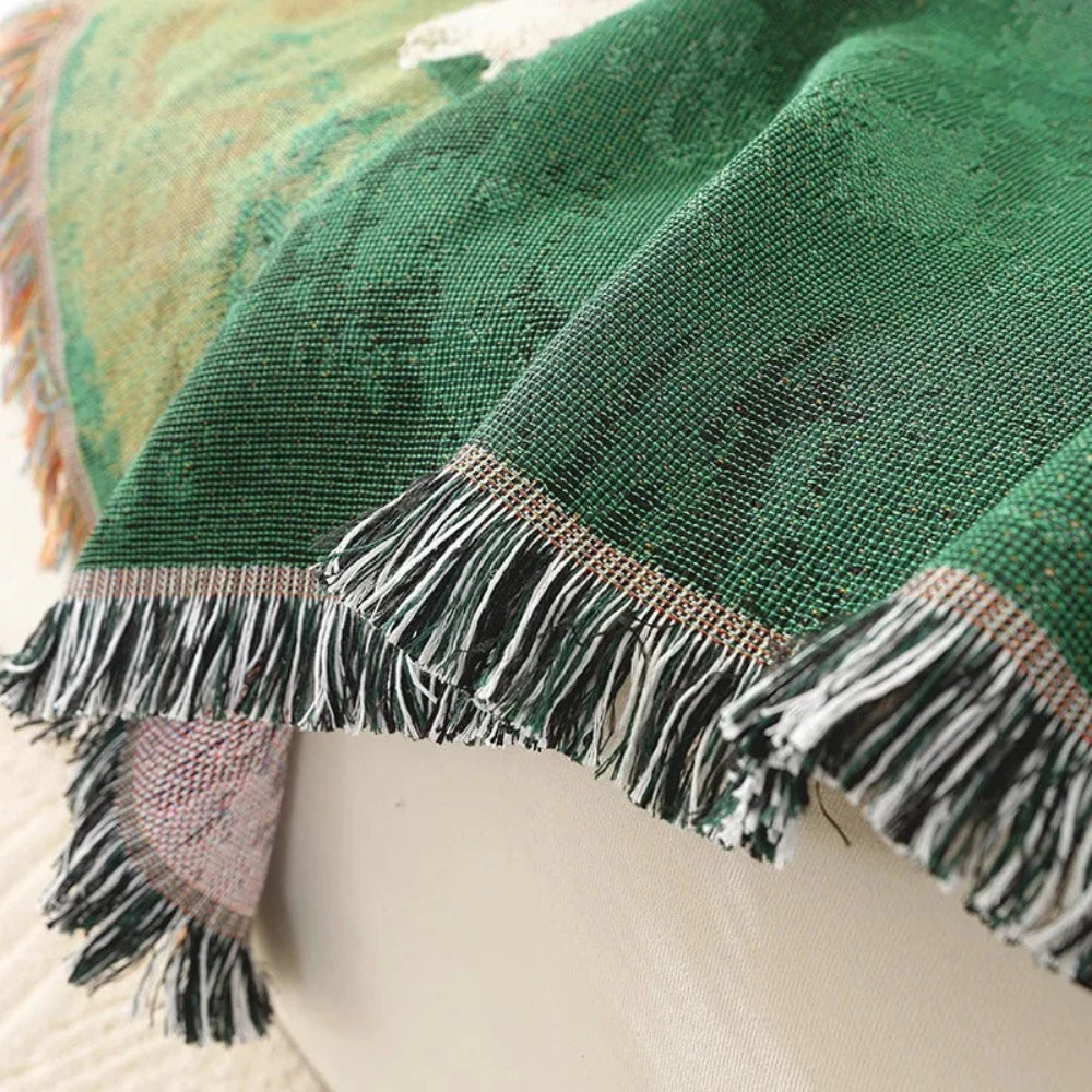 Sheep Pattern Throw Blanket