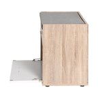 Shoe Bench | Hidden Storage & Upholstered Cushion | Holds 6-8 Pairs