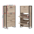 Shoe Cabinet | 24-Pair Capacity & Adjustable Shelves