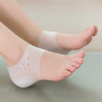 Shoe Heightening Pad | Shock-Absorbing Transparent Gel & Anti-Slip | 1 Pair