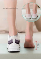 Shoe Heightening Pad | Shock-Absorbing Transparent Gel & Anti-Slip | 1 Pair