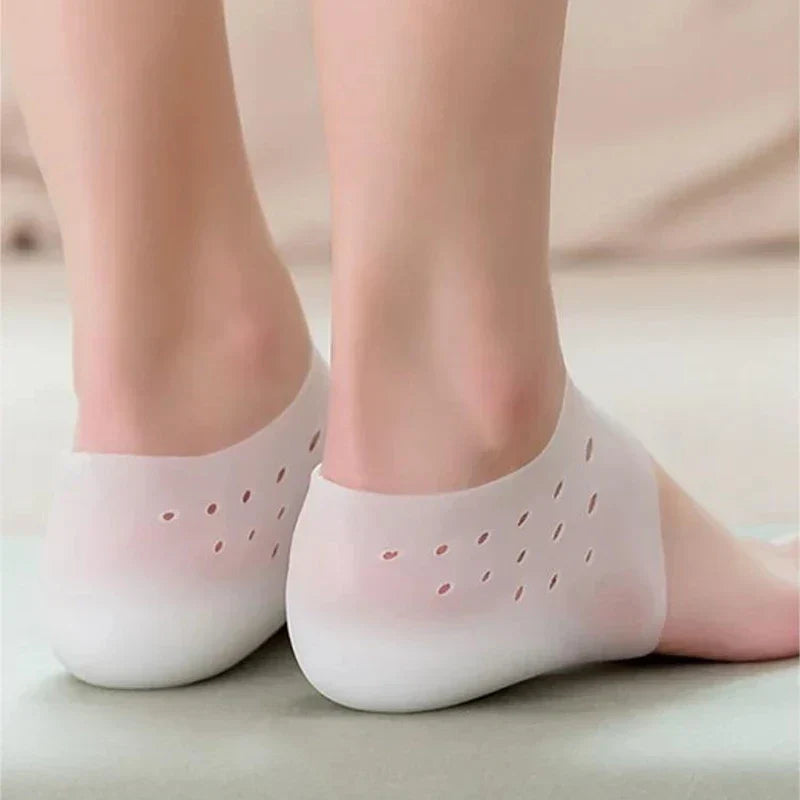 Shoe Heightening Pad | Shock-Absorbing Transparent Gel & Anti-Slip | 1 Pair