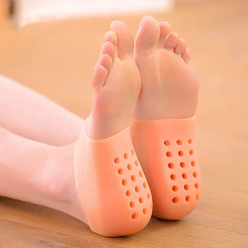 Shoe Heightening Pad | Shock-Absorbing Transparent Gel & Anti-Slip | 1 Pair