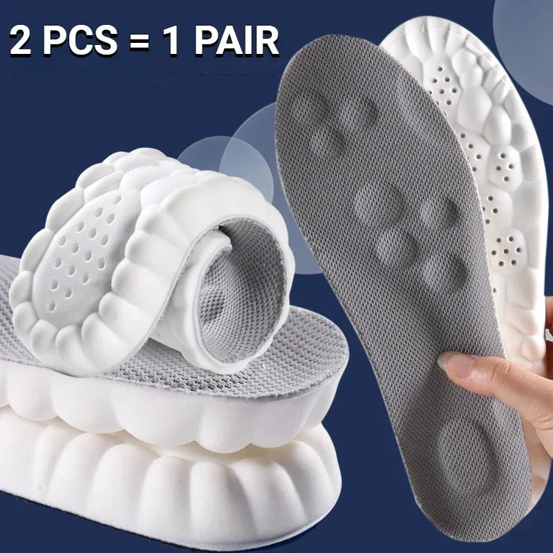 Shoe Insoles | Cushioned Arch Support & Trim-To-Fit