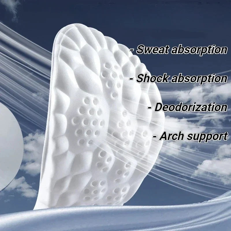 Shoe Insoles | Cushioned Arch Support & Trim-To-Fit