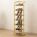 Shoe Rack | Slim & Space-Saving Metal Tower | 5–8 Tiers