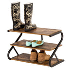 Shoe Rack | Space-Saving Rectangular Frame | Mounting Hardware Included