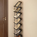 Shoe Storage Rack | Space-Saving Retro Style | 2–7 Tiers