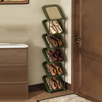 Shoe Storage Rack | Space-Saving Retro Style | 2–7 Tiers