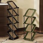 Shoe Storage Rack | Space-Saving Retro Style | 2–7 Tiers