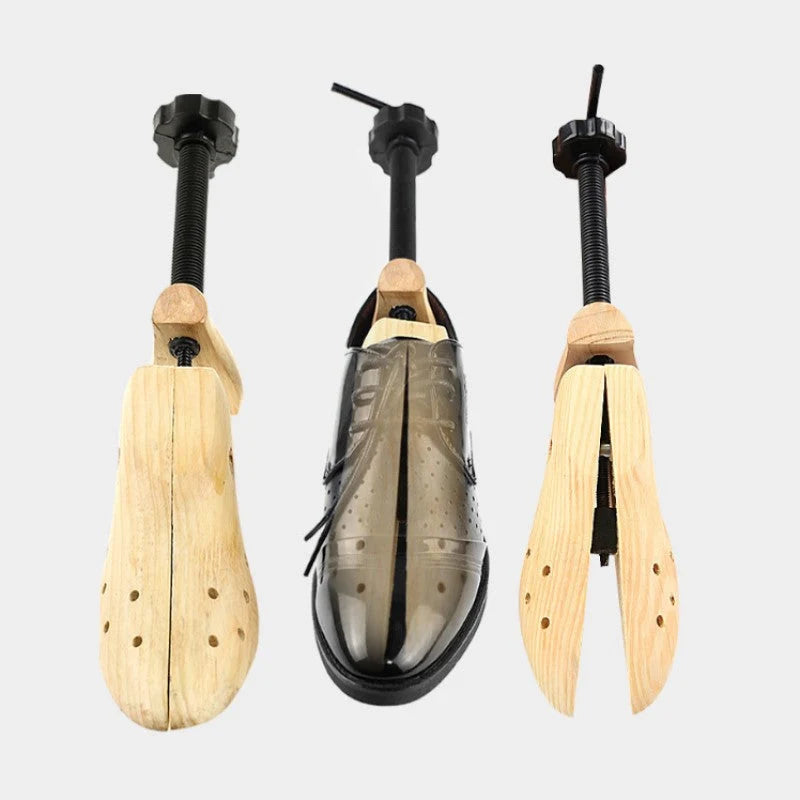 Shoe Stretcher | Natural Wood & Adjustable Fit | Sizes S–L
