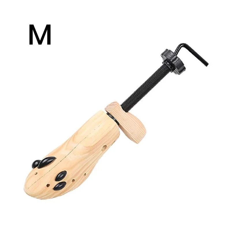Shoe Stretcher | Natural Wood & Adjustable Fit | Sizes S–L