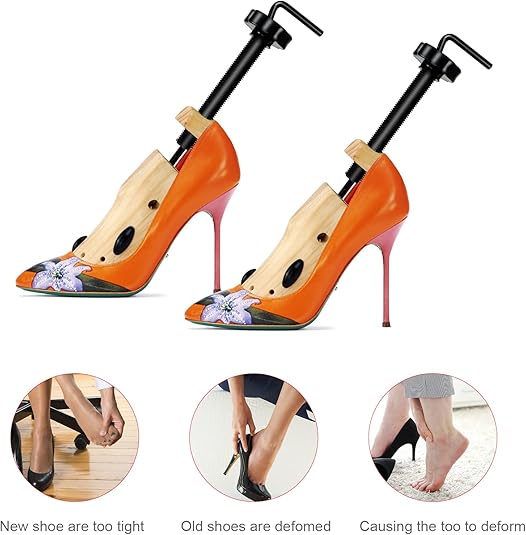 Shoe Stretcher | Natural Wood & Adjustable Fit | Sizes S–L