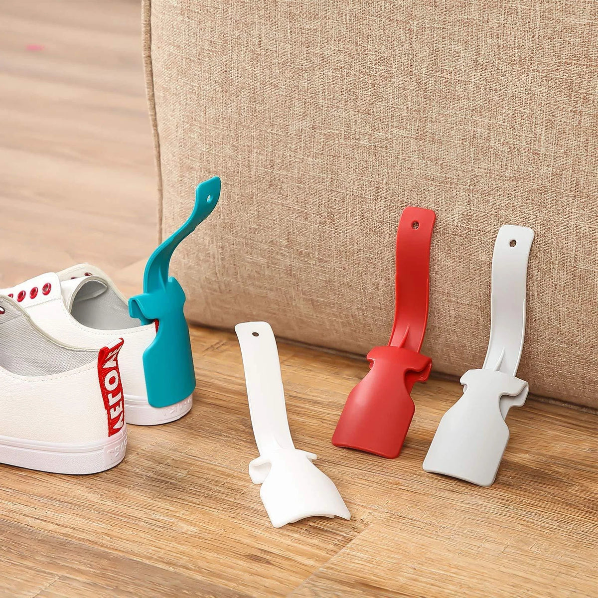 Shoehorn | Clip-On & One-Handed | Set of 2
