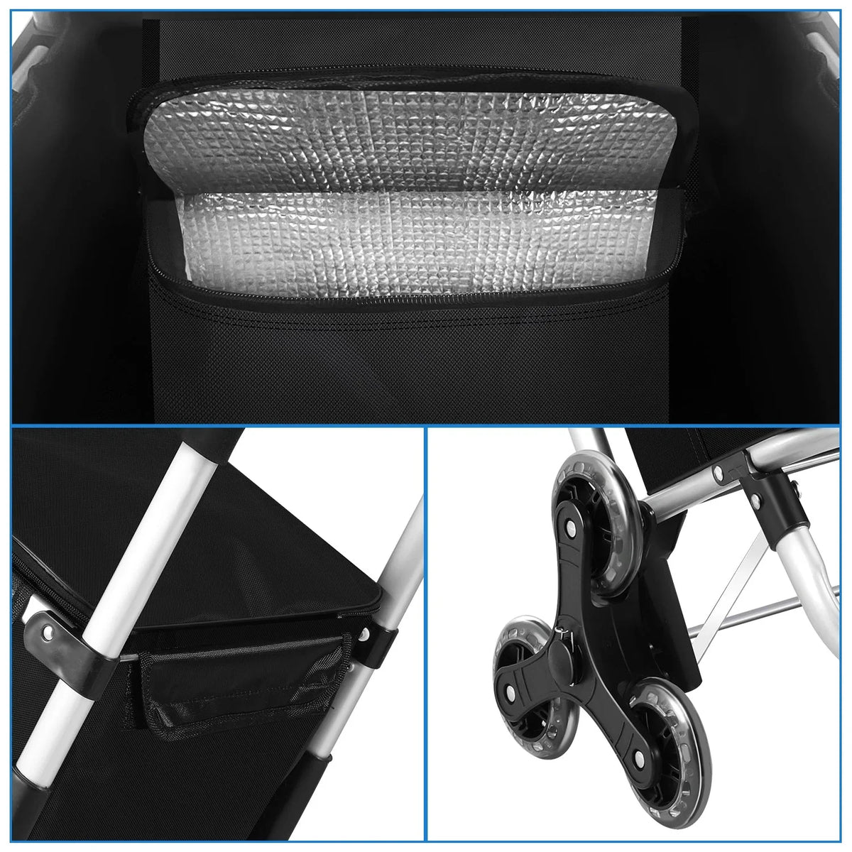 Shopping Trolley | Insulated & Foldable | 40 kg Capacity