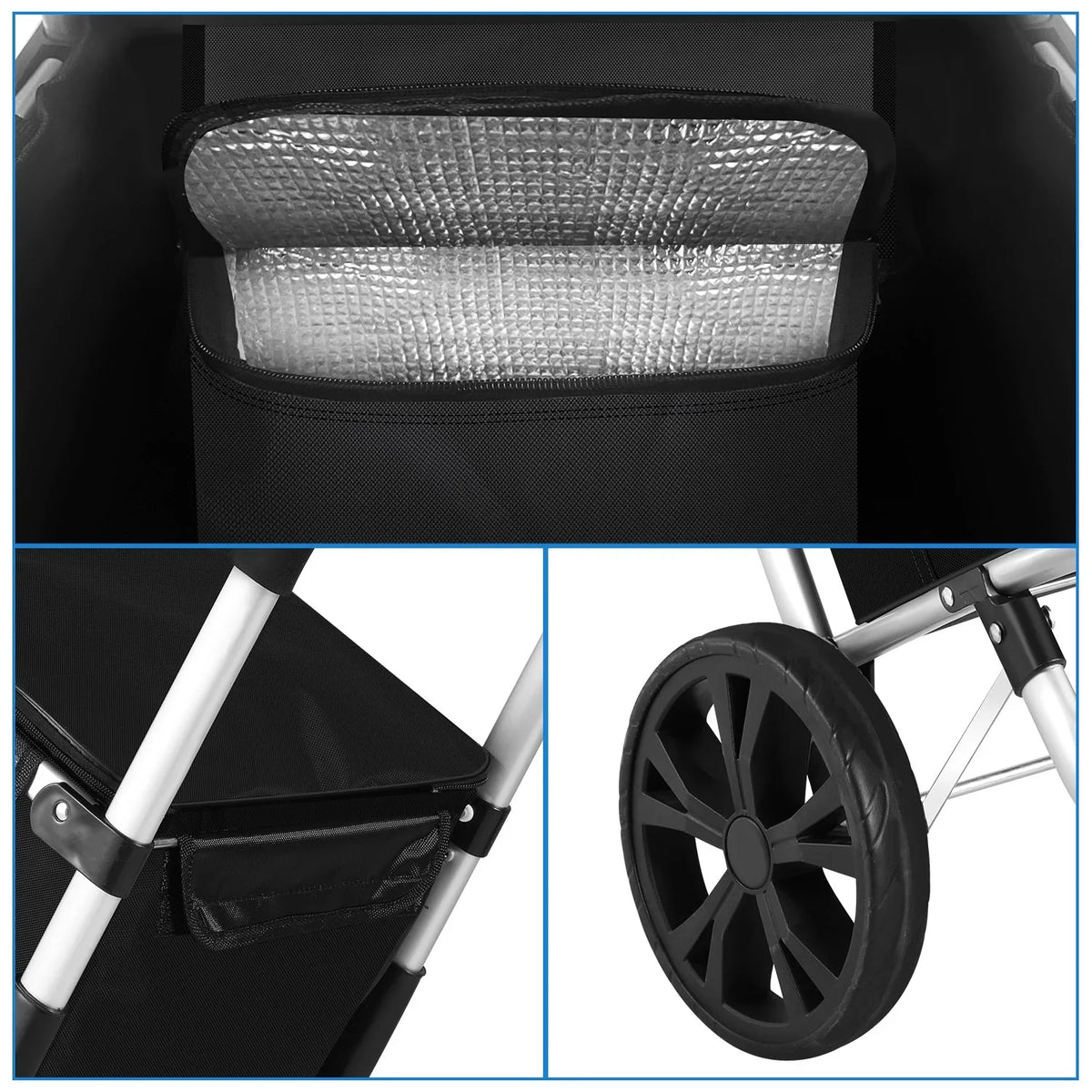 Shopping Trolley | Insulated & Foldable | 40 kg Capacity
