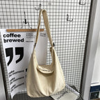Shoulder Bag | Oversized Canvas & Laptop-Friendly