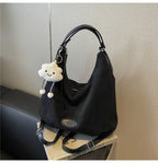 Shoulder Bag | Soft Suede, Spacious & Convertible Strap