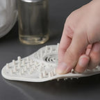 Shower Drain Hair Catcher | Spiral Trap & Suction Cups